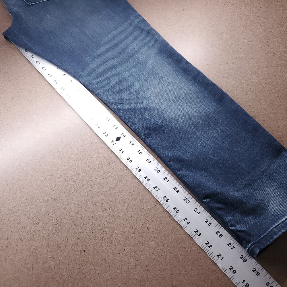Tommy Hilfiger Denton Straight Jeans Men 32x30 Blue Straight Leg Stretch - Picture 8 of 12